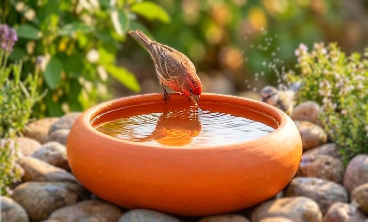 Water Cup for birds
