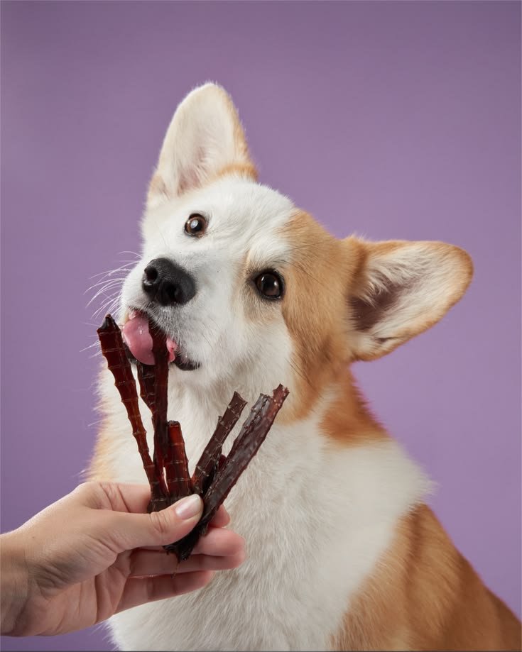 Freeze-dried training treats for dogs